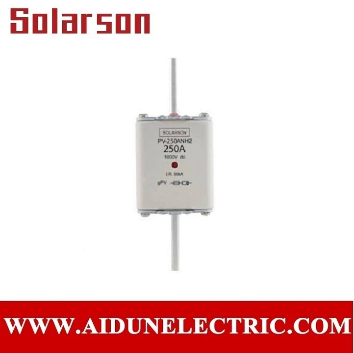 1000VDC NH Solar PV Fuse Links