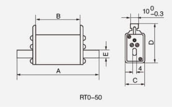 Плавкая вставка RT0 380В 500В 660В 10-1000А