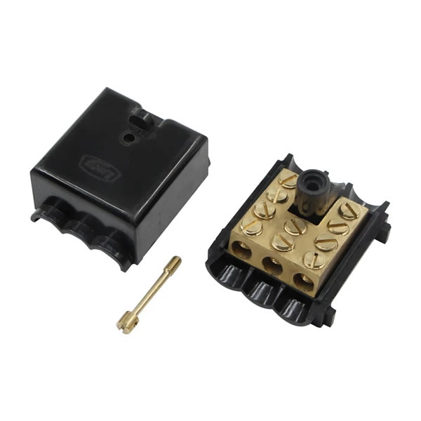 Бакелитовая соединительная коробка 250В 100А