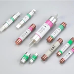 Fusível de retardo de tempo classe RK5 de elemento duplo 250 V