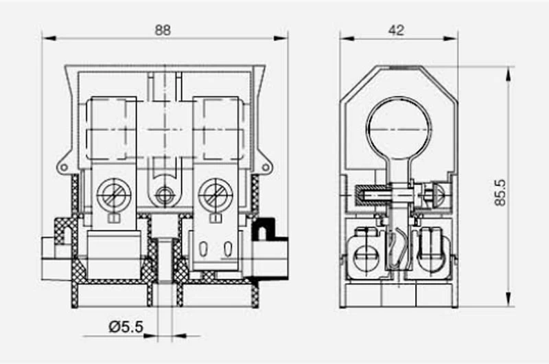 S7 房屋服务保险丝配件 125A