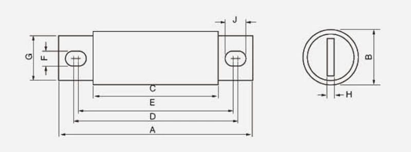 Fusible de protection semi-conducteur FWJ A100P 1000V 35-2000A