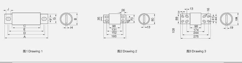 Fusível de proteção de semicondutor FWP A70P 250V 35-2500A