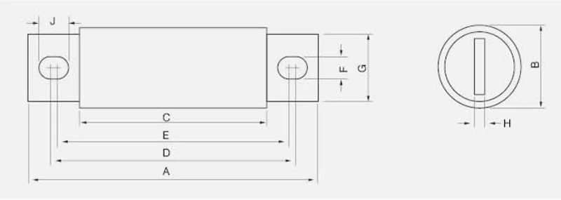 Защита полупроводников Предохранители FWA A13X 130V / 1000-4000A aR