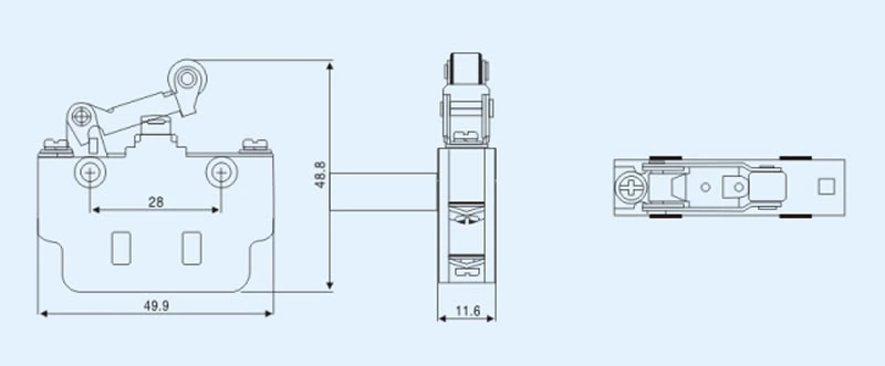 Commutateurs à action instantanée S800 250V 1A 3A 5A