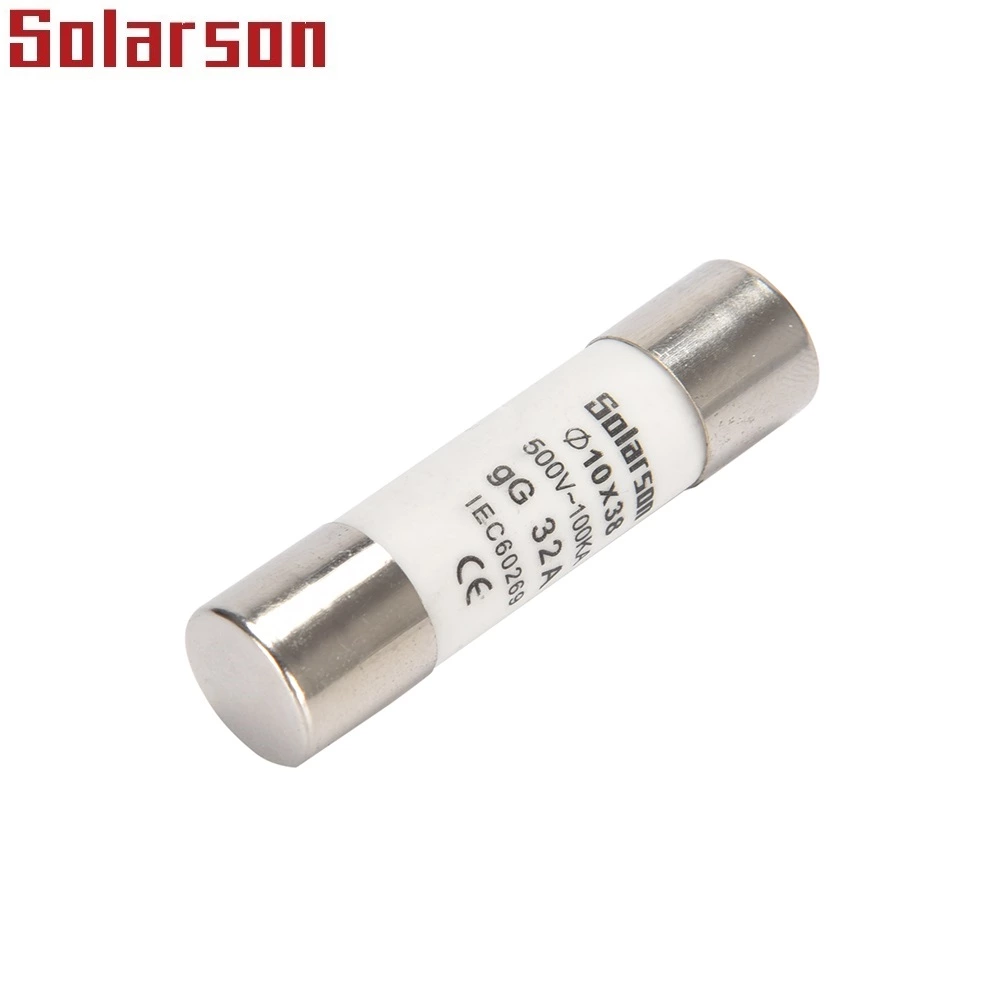 10x38 Midget Fuse link 600V AC 0.5 A to10A,12A,15A,16A,20A,25A,30A,32A gL/gG