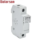 Porta fusível montado em trilho DIN 10x38mm 500VAC 32A