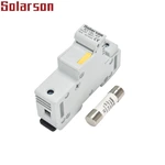 Porta fusível cilíndrico IEC 14x51mm 500V 690V AC 63A