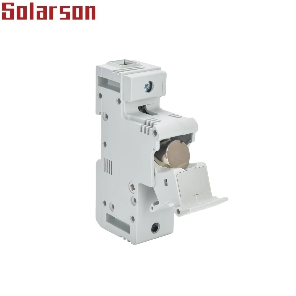 Porta fusível cilíndrico IEC 14x51mm 500V 690V AC 63A