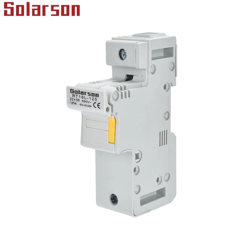 Ligação fusível cilíndrica IEC 22x58mm 500V 690V32A a 63A,80A,100A,125A gL/gG