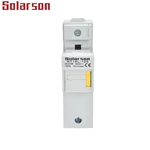 Porta fusível montado em trilho DIN 22x58mm 125A 500VAC 690VAC 500VDC 690VDC