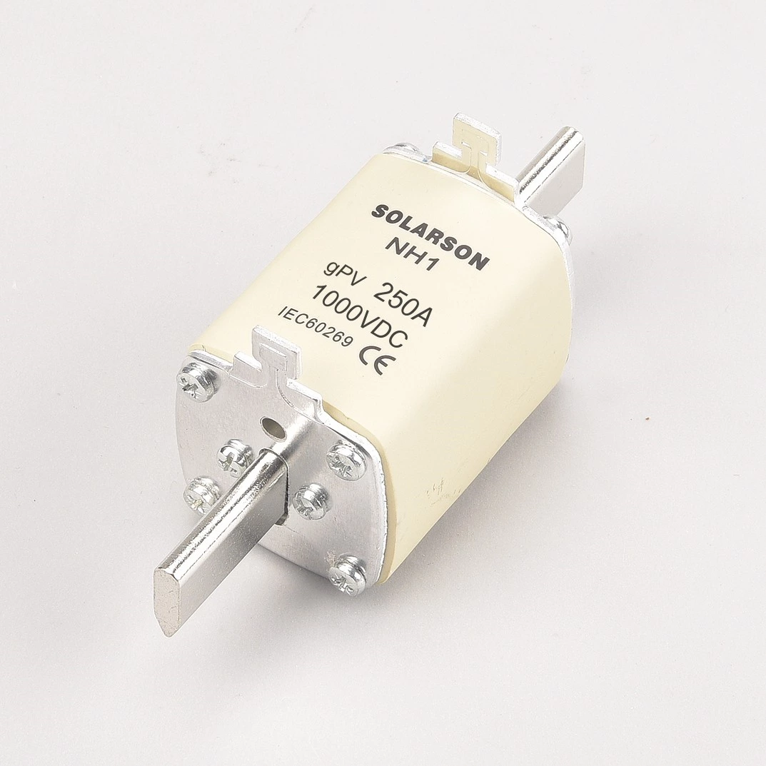 1000VDC  NH1 size Solar PV fuse 63A,80A,100A,125A,160A ,200A,250A gPV