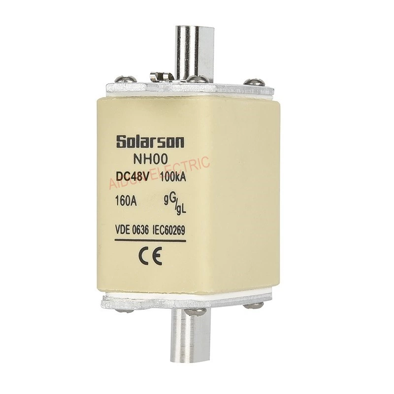 48VDC NH00 Battery fuse for battery protection 10A- 40A,50A,63A,80A,100A,125A,150A,160A