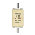 1000VDC  NH00 size Solar PV fuse 32A, 40A,50A,63A,80A,100A,125A,160A gPV