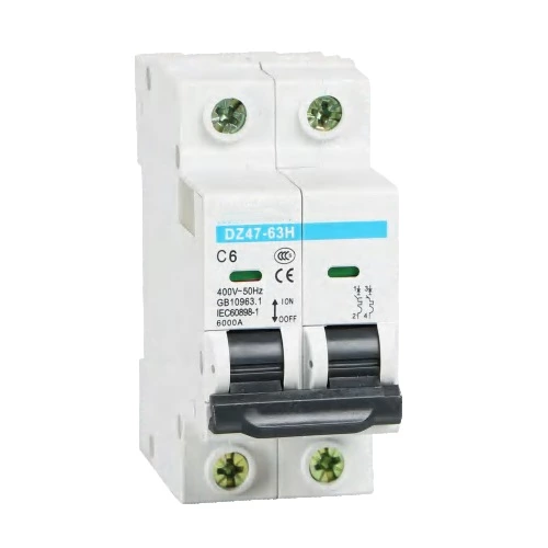 DZ47-63H Series Miniature Circuit Breaker 230V/400VAC 6A 10A 16A 20A 25A 32A 40A 50A 63A 1P 2P 3P 4P