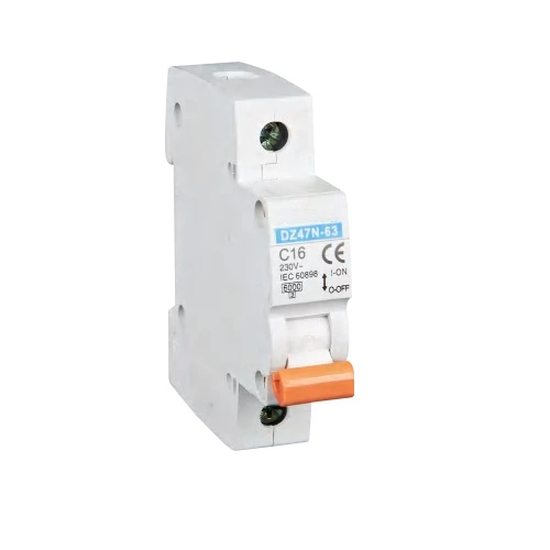 DZ47N-63  Series Miniature Circuit Breaker 230VAC 6A 10A 16A 20A 25A 32A 40A 50A 63A 1P 2P 3P 4P