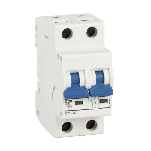 DZ50-63 Series Miniature Circuit Breaker 230V/400VAC  6A 10A 16A 20A 25A 32A 40A 50A 63A 1P 2P 3P 4P