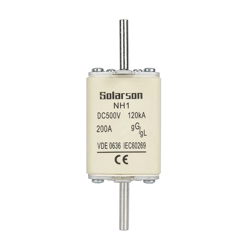 NHS17-250  500VDC  Battery protection NH1 fuse  Disconnector switch 1P 2P 3P  250A