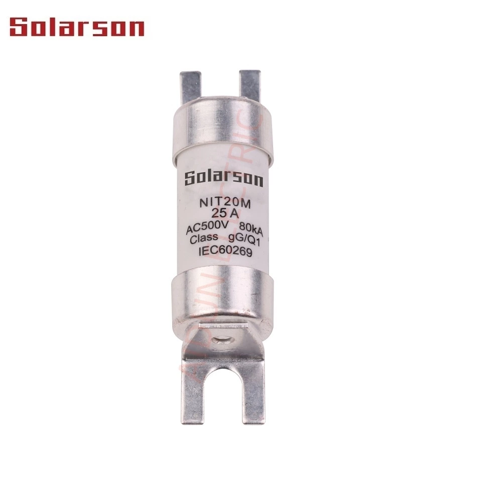 Offset Bolted Tags NIT Fuse 415VAC,550VAC / 2A,4A,6A,10A,16A,20A,25A,32A gL/gG