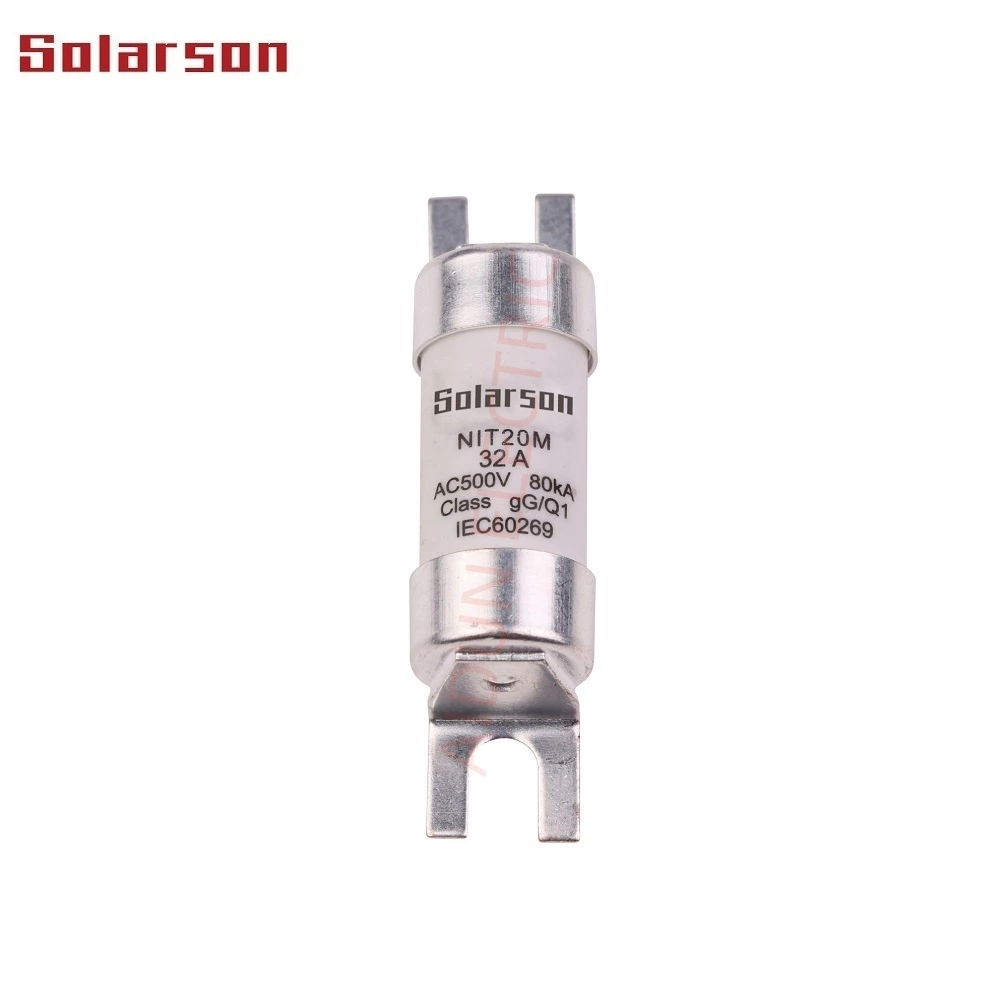 Offset Bolted Tags NIT Fuse 415VAC,550VAC / 2A,4A,6A,10A,16A,20A,25A,32A gL/gG