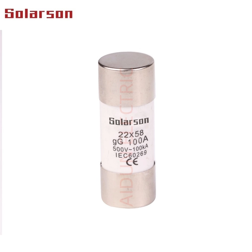 ME House Service Cut-Out Fuse-Link 22x58mm Cylindrical Fuse link 415V  type IIa16A,20A,25A,30A,35A,40A,50A,63A,80A,100A ,125A gL/gG
