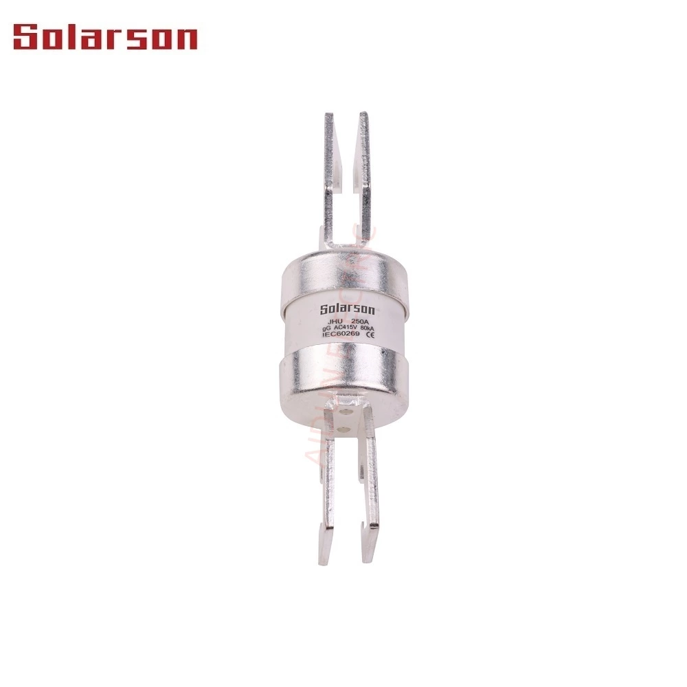 Slotted Wedge JHU HRC Fuse Link 415V 20A,32A,40A,50A,63A,80A,100A,125A,160A,200A,250A