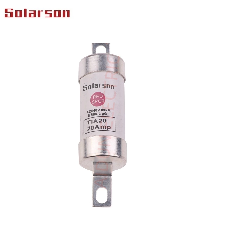 Offset Bolted Tags TIA Fuse  415V Ac / 2A,4A,6A,10A,16A,20A,25A,32A