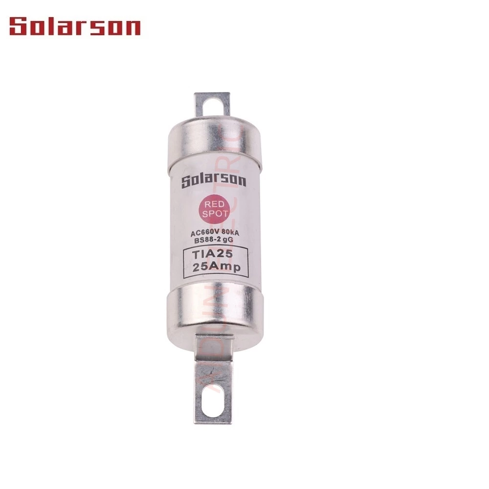 Offset Bolted Tags TIA Fuse  415V Ac / 2A,4A,6A,10A,16A,20A,25A,32A