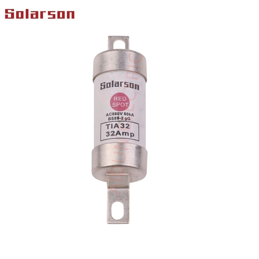 Offset Bolted Tags TIA Fuse  415V Ac / 2A,4A,6A,10A,16A,20A,25A,32A