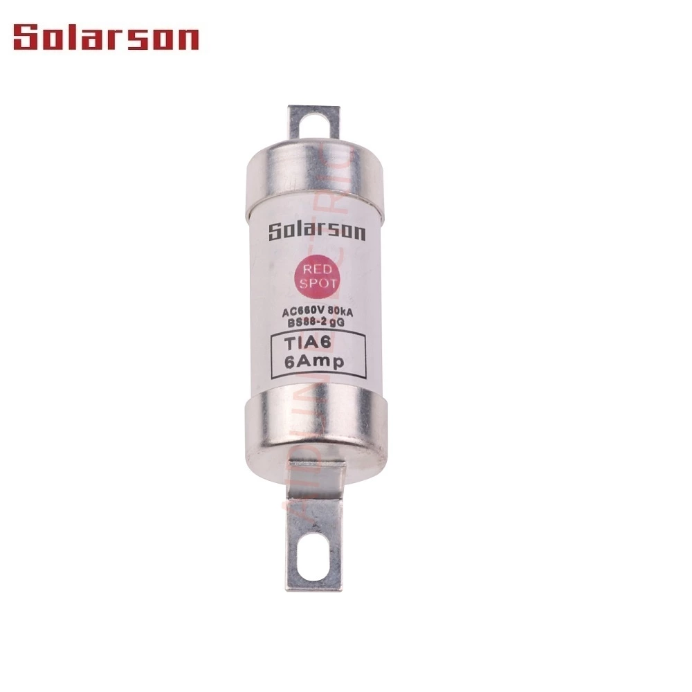 Offset Bolted Tags TIA Fuse  415V Ac / 2A,4A,6A,10A,16A,20A,25A,32A