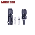 China Solar Connector 1000VDC Waterproof IP67  for PV Cable 6mm 4mm