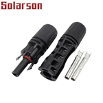 China Solar Connector 1500VDC Waterproof IP67  for PV Cable 6mm 4mm 2.5mm