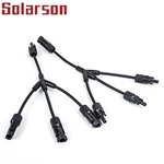 China IP67 1000Vdc Solar Y Branch Connectors Y3 1 to 3  Type Branch DC Waterproof Male and Female Solar Connector