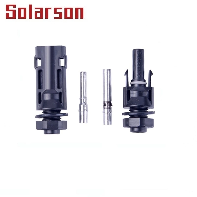 China Solar Panel Connector 1000VDC Waterproof IP67  for  PV Solar System