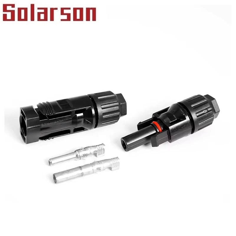 China Solar Connector 1000VDC Waterproof IP67  for PV Cable 6mm 4mm