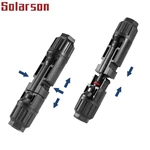 China Solar Connector 1000VDC Waterproof IP67  for PV Cable 6mm 4mm