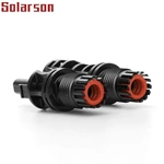 China Solar Connector 1500VDC Waterproof IP67  for PV Cable 6mm 4mm 2.5mm